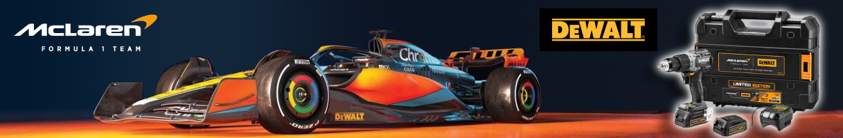 McLaren DEWALT Wiertarko-wkrętarka edycja limitowana
